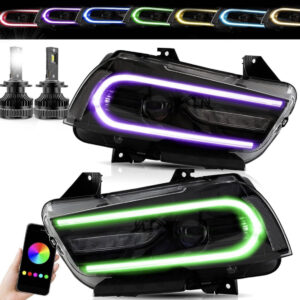 Charger 2011-14 RGB Prebuilt Headlights