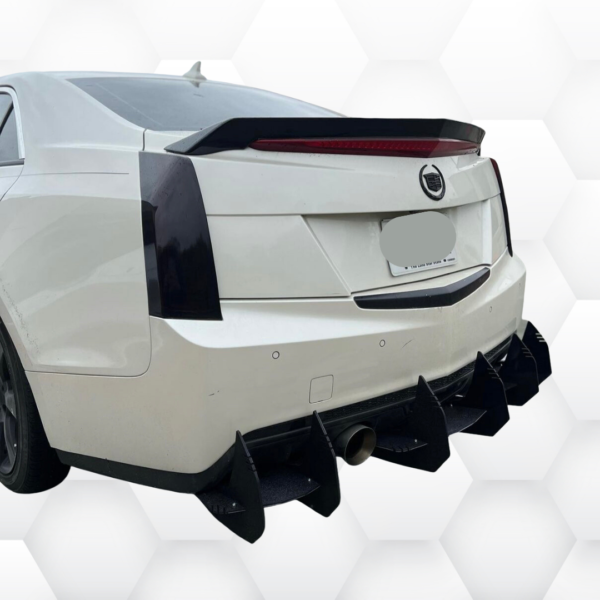 Cadillac ATS 2014-2017 Gloss spoiler V style - Image 3