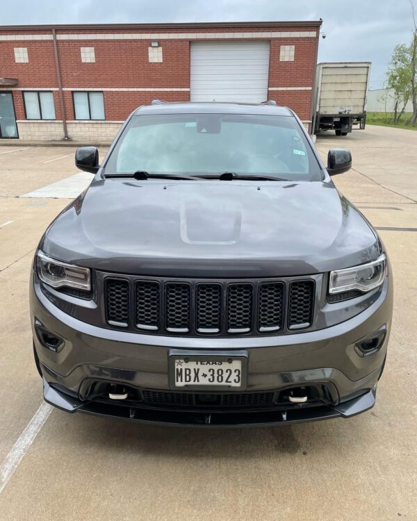 Jeep Grand Cherokee Gloss Front Lip (not trackhawk bumper) - Image 4