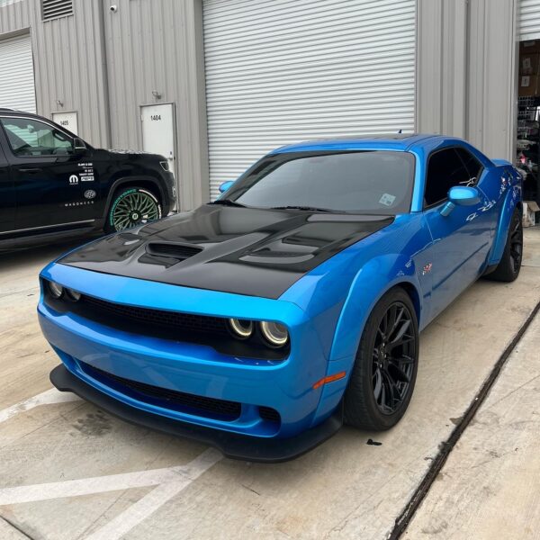 Challenger Hellcat style Hood 2008-2023 *WE DO NOT OFFER SHIPPING FOR HOODS OR BUMPERS* - Image 2