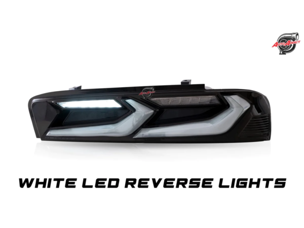 2016-2018 CHEVY CAMARO UMBRA LED TAILLIGHTS GLOSS BLACK/SMOKE LENS - Image 8