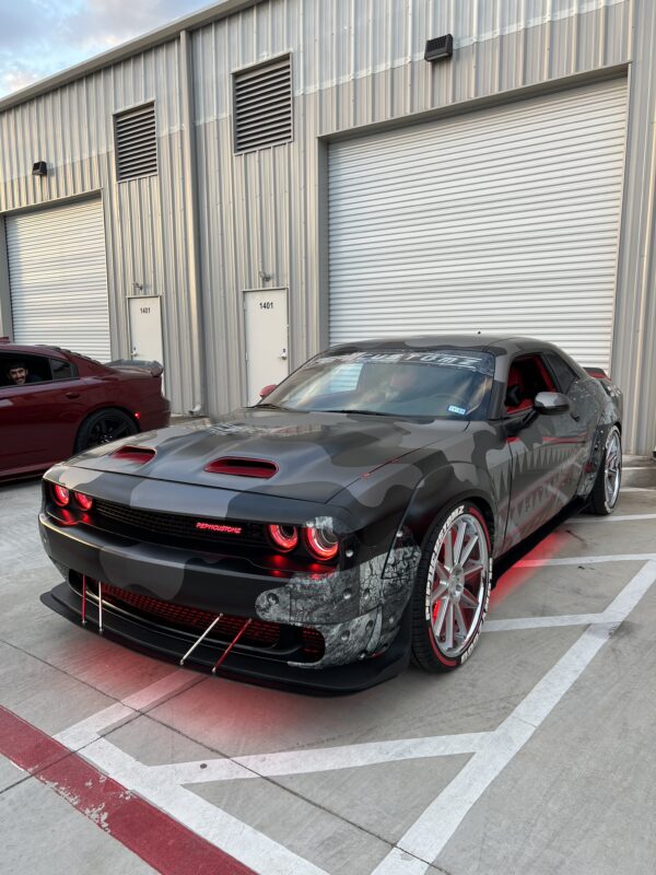 Challenger Redeye style Hood 2008-2023 *WE DO NOT OFFER SHIPPING FOR HOODS OR BUMPERS* - Image 3