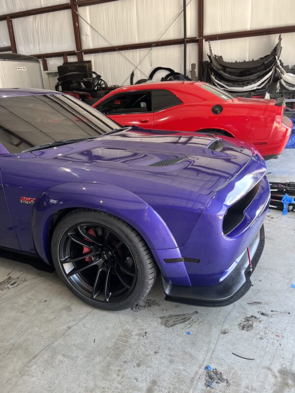 Hellcat Widebody 2 Style Matte Black Wheel (20"x11", -2.5 Offset, 5x115 Bolt Pattern - Image 3
