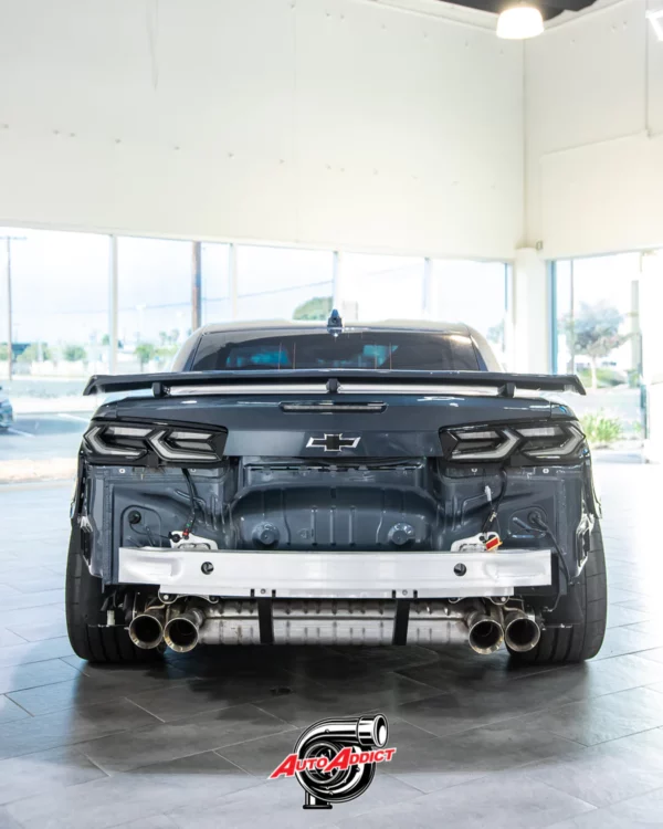 2019-2023 CHEVY CAMARO UMBRA LED TAILLIGHTS GLOSS BLACK/SMOKE LENS - Image 9