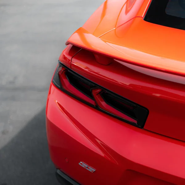 2016-2018 CHEVY CAMARO VELOX LED TAILLIGHTS GLOSS BLACK/RED LENS - Image 5