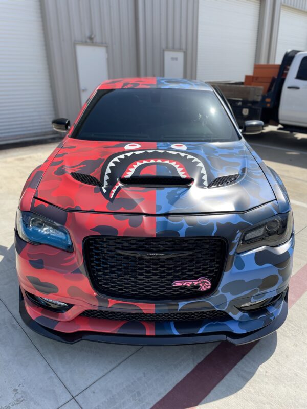 Chrysler 300 Front Lip splitter (Fits regular or ‘s’ bumper) - Image 3