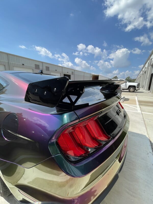 GT500 Track Pack Style Rear Spoiler 15-23 - Image 3