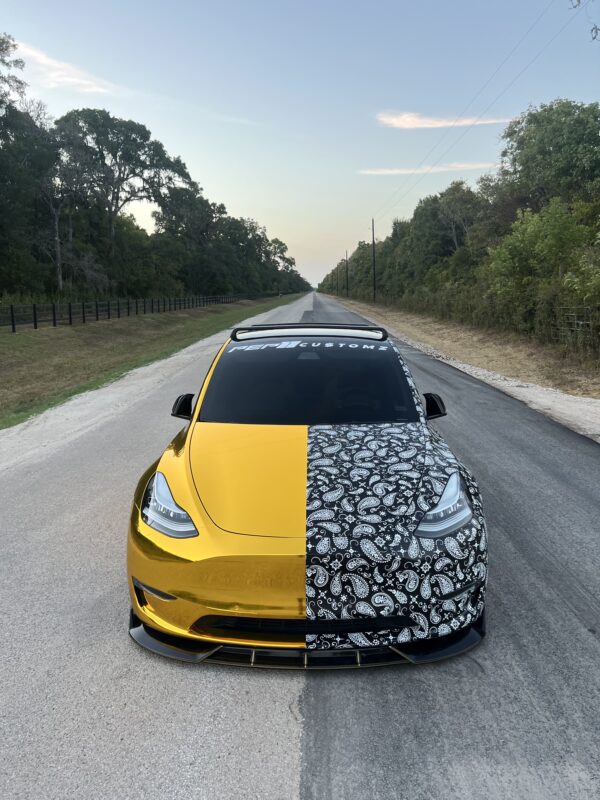 Tesla Model Y gloss front lip - Image 2