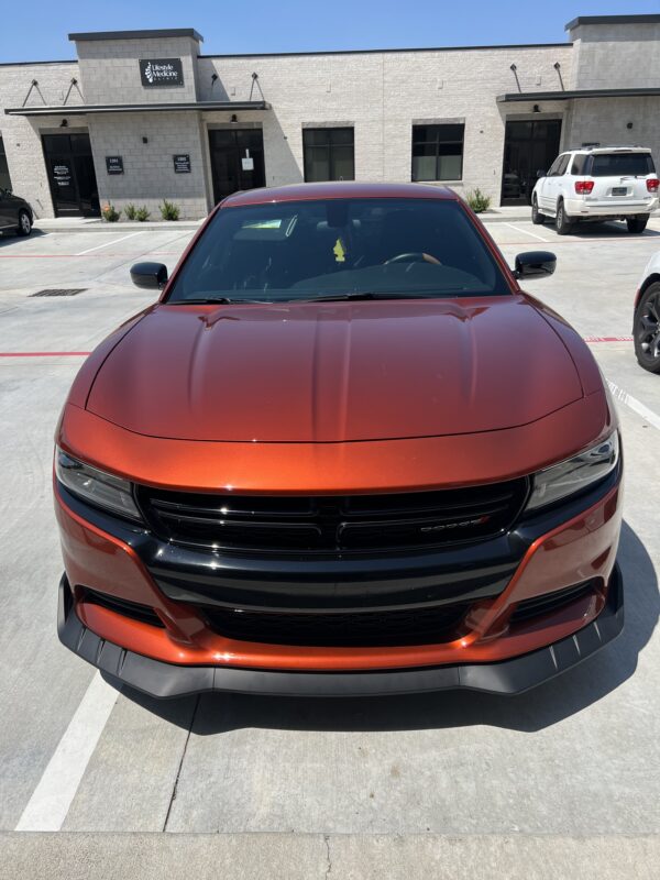 Charger SXT/R/t style bumper front lip v2 Satin - Image 2