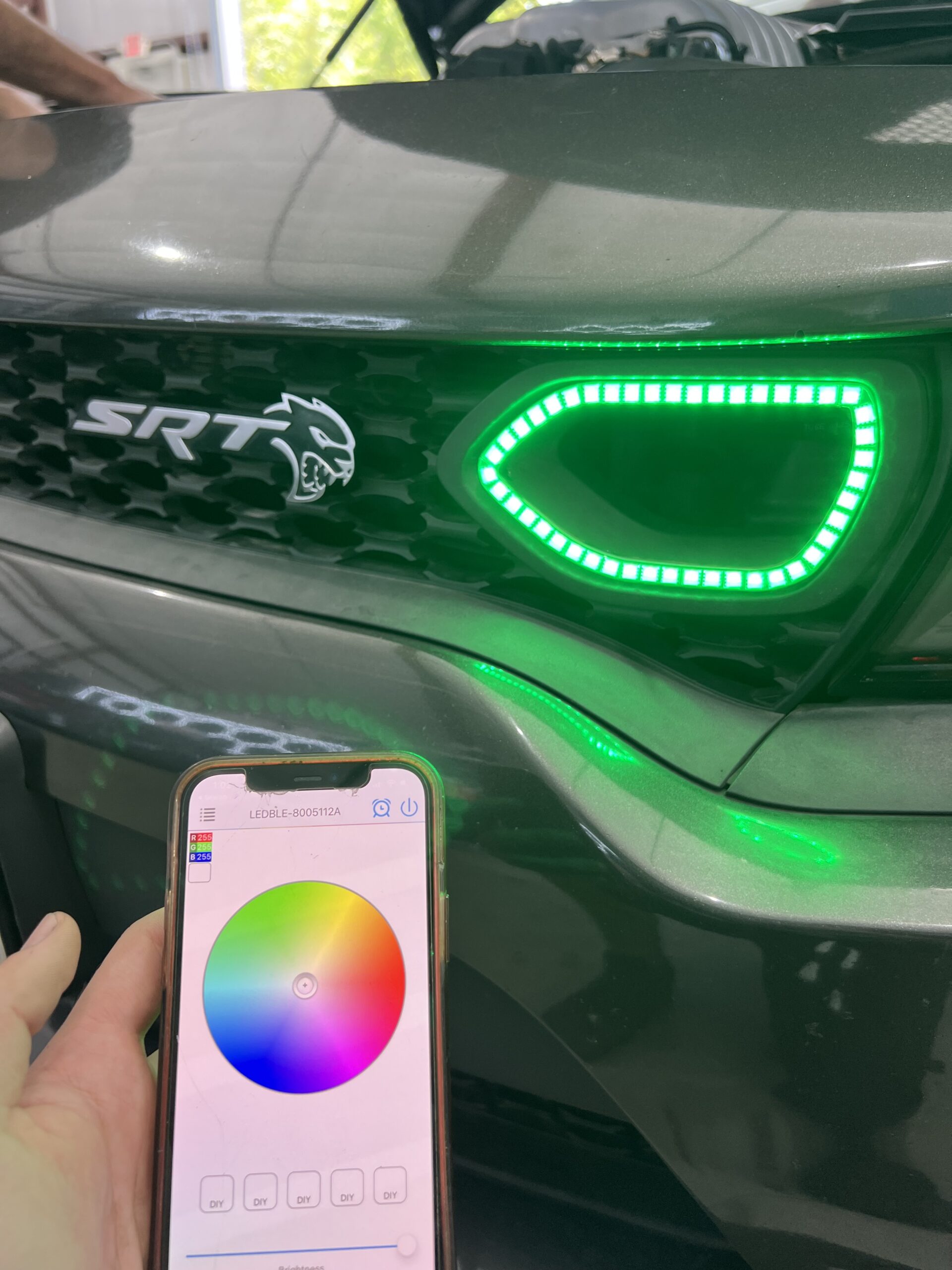 RGB Led Snorkel Inserts-Bluetooth solid Color + Flow - Image 7