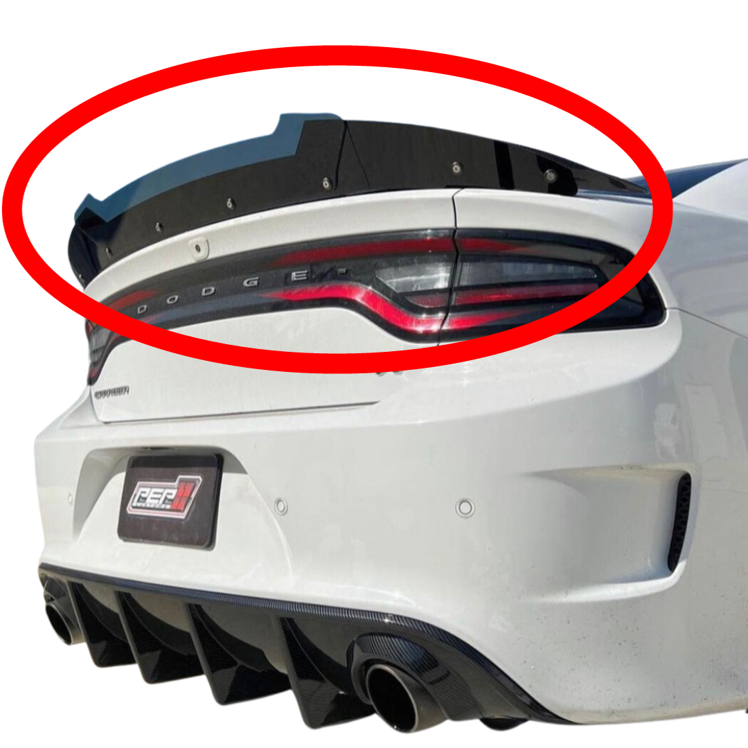 Charger 2 PC Wickerbill (fits slim or widebody)