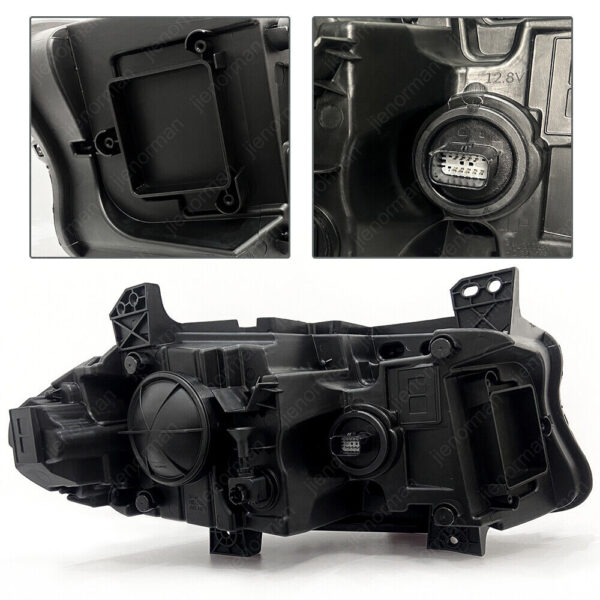 Halogen lamps Dual Headlights Assembly for 2015-2023 Dodge Charger DRL - Image 6