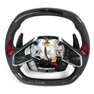 C8 Corvette 2020-2023 Carbon Fiber Led steering wheel Custom Order