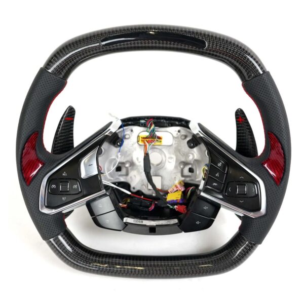 C8 Corvette 2020-2023 Carbon Fiber Led steering wheel Custom Order