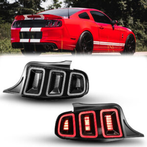 2010-2014 Ford Mustang LED Tail Lights Sequential Turn Signal
