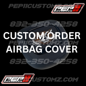 CUSTOM AIR BAG COVER - 2015+ DODGE (CHARGER/CHALLENGER/DURANGO)
