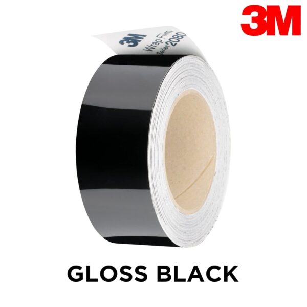 2 3M 1080 2080 Gloss Black Vinyl Wrap Kit for Black Out Chrome Delete