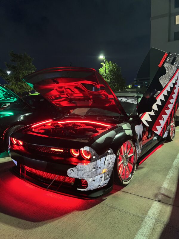 Universal Rim Wheel Ring lights - OTOMO 17" Wheel Ring Lighting Kit DREAMCOLORS with APP&IR, 288LED Chaser Flows Dancing Color Neon Rim Light with Turn & Braking Signal 4 Truck Car SUV (Rotor Brake Dia≤15", Rim Inner Edge Dia≥21") - Image 3