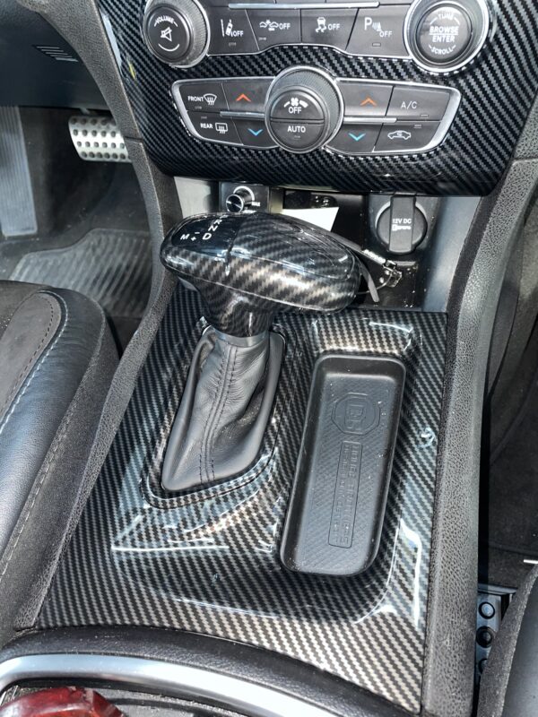 Charger Carbon Print Interior - Shifter Section Cover - Image 3