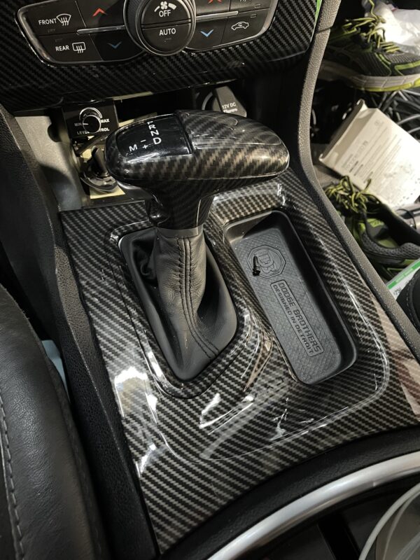 Charger Carbon Print Interior - Shifter Section Cover - Image 4