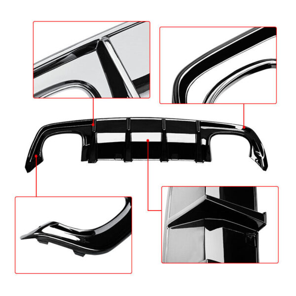 CHARGER WIDEBODY DUAL QUAD TIP DIFFUSER - Image 3
