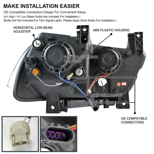 CHARGER 2011-2014 DUAL LED HEADLIGHT ASSEMBLY - Image 2