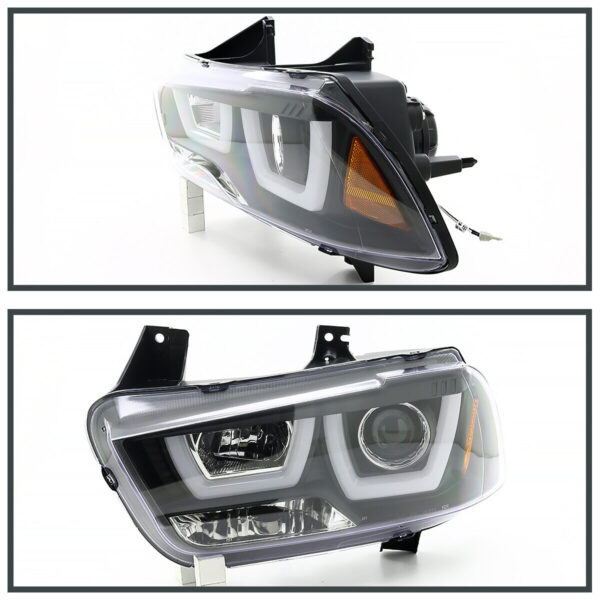 CHARGER 2011-2014 DUAL LED HEADLIGHT ASSEMBLY - Image 6