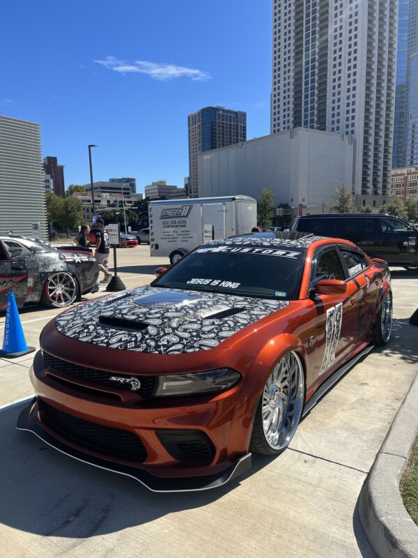 CHARGER REDEYE HOOD STYLE WITH GLASS CUT OUT - FITS 2015+ ALL MODELS *WE DO NOT OFFER SHIPPING FOR HOODS OR BUMPERS* - Image 3