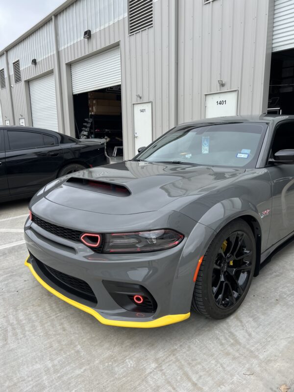 CHARGER DEMON STYLE HOOD FITS 2015+ ALL MODELS *WE DO NOT OFFER SHIPPING FOR HOODS OR BUMPERS* - Image 8