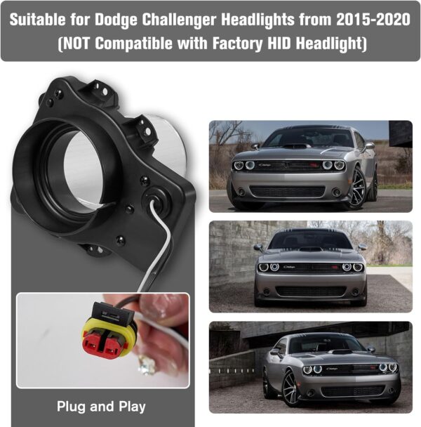 CHALLENGER LED INTAKE TUBE HEADLIGHT - Image 7
