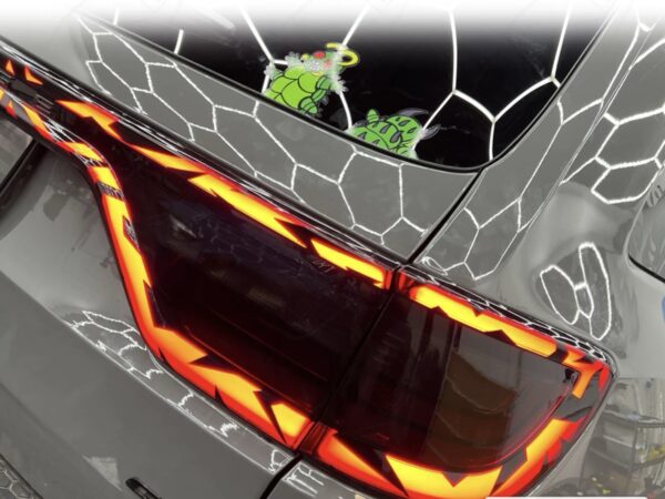 Durango tiger tail light tint