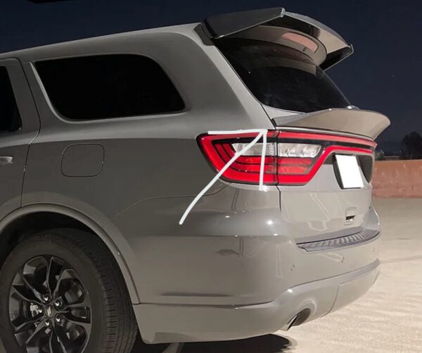 Durango mid spoiler (above tail light)