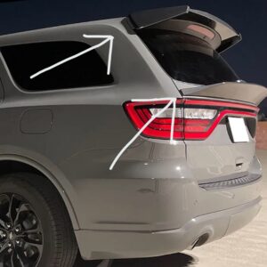 Durango COMBO- mid spoiler+ roof spoiler