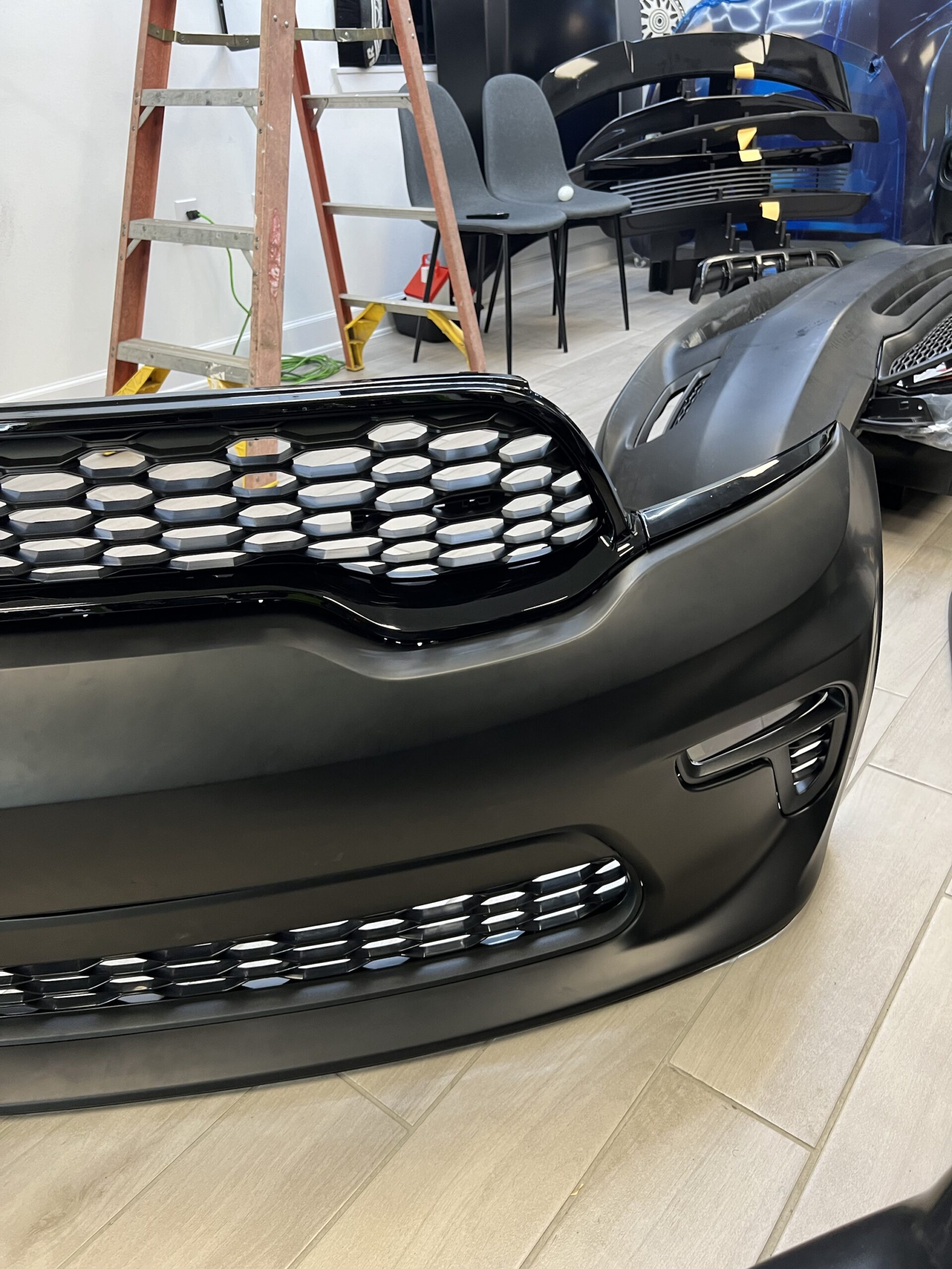 Durango SRT hellcat style bumper front *WE DO NOT OFFER SHIPPING FOR BUMPERS/HOODS; LOCAL PICKUP ONLY* - Image 2