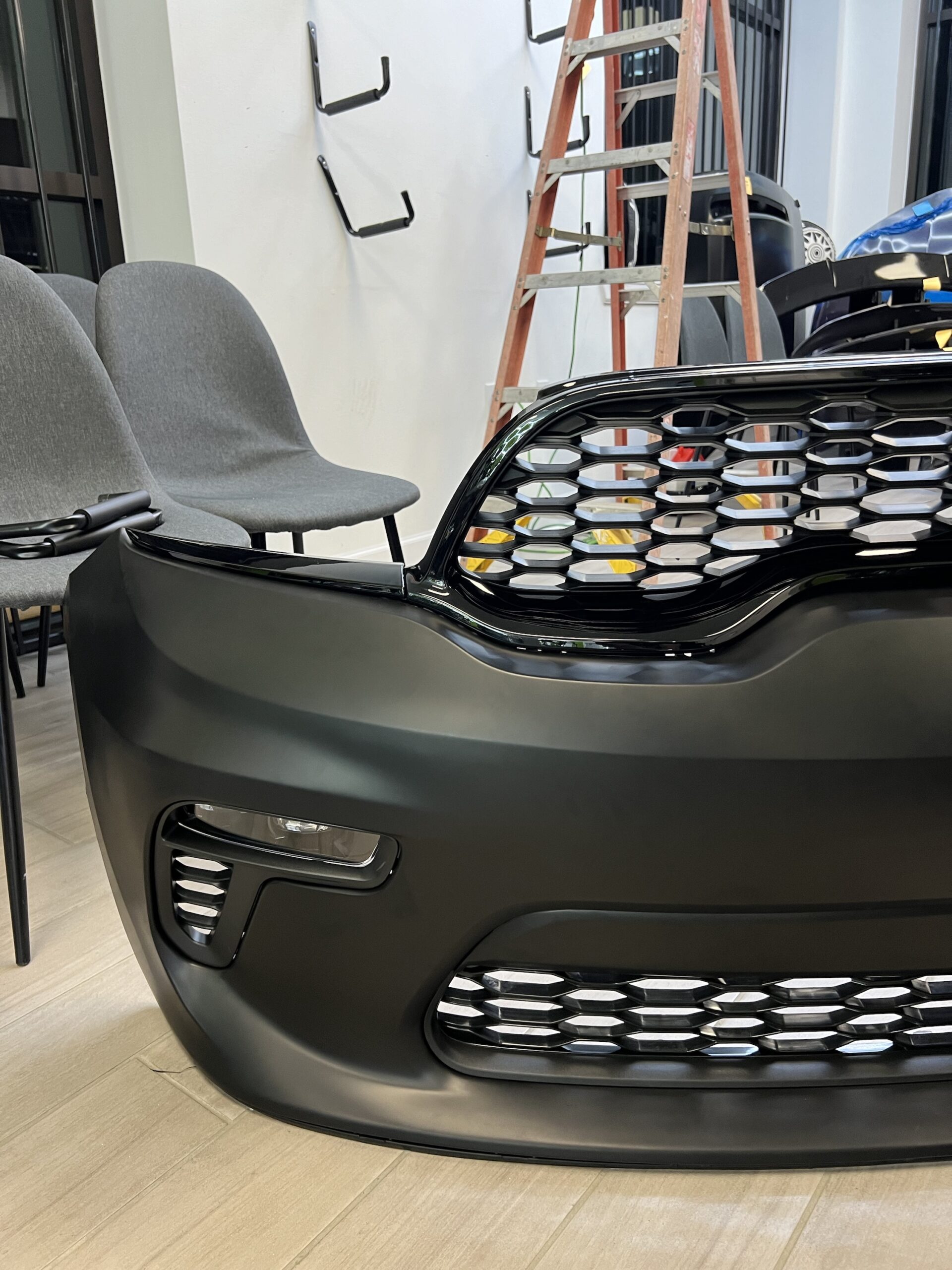 Durango SRT hellcat style bumper front *WE DO NOT OFFER SHIPPING FOR BUMPERS/HOODS; LOCAL PICKUP ONLY* - Image 3