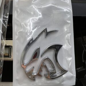 Chrome Hellcat RedEye Emblem