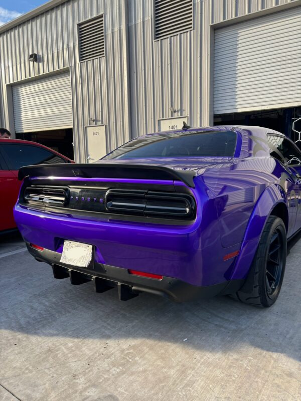 Challenger - R/T SRT SXT HELLCAT 2015+ Rear Bumper Diffuser Fin Plate - Image 2