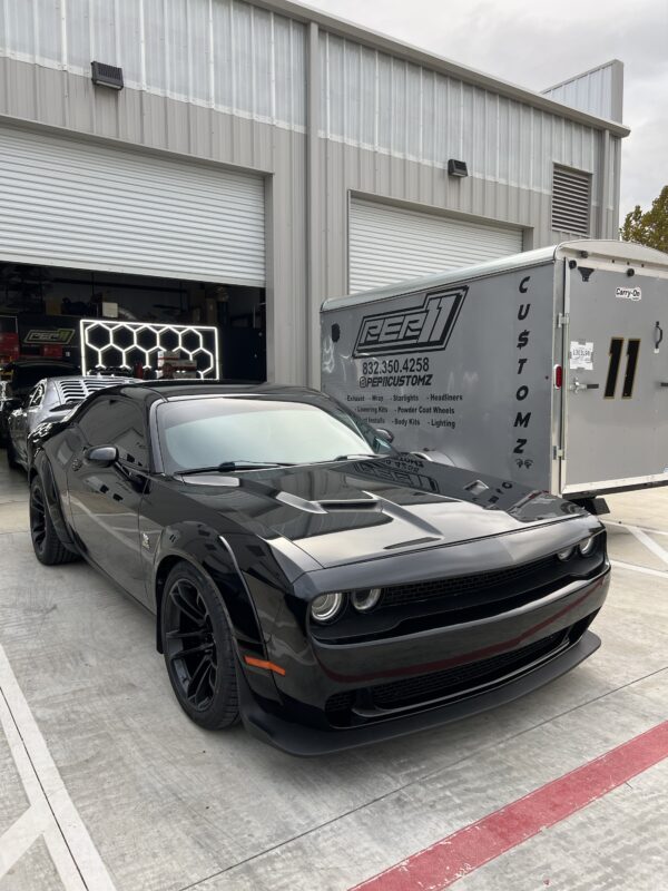 Challenger Widebody Kit - Widebody Lip + Flares. - Image 4