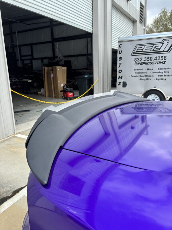 Charger SRT spoiler + Wickerbill COMBO