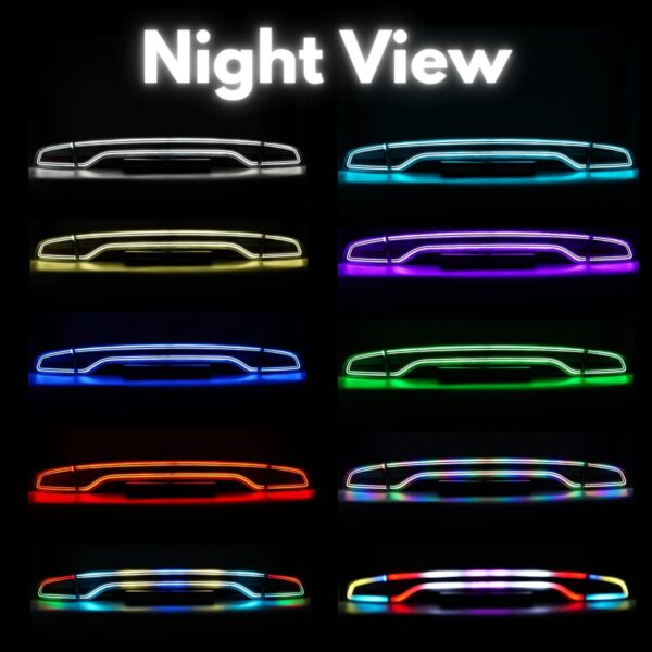 DODGE CHARGER MULTICOLOR NOVA-SERIES PRISMATIC LED TAIL LIGHTS (2015-2023) - Image 2