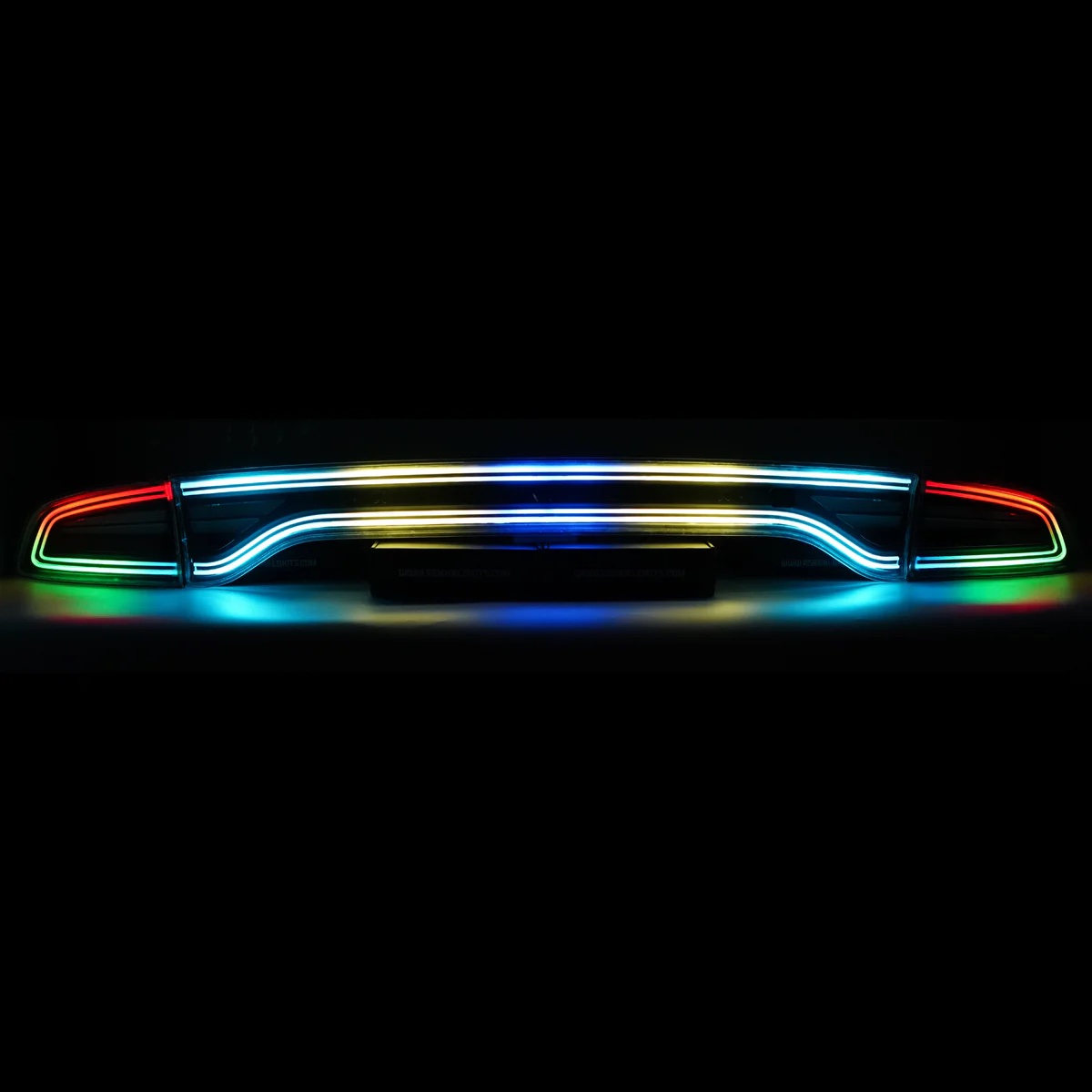 DODGE CHARGER MULTICOLOR NOVA-SERIES PRISMATIC LED TAIL LIGHTS (2015-2023) - Image 10