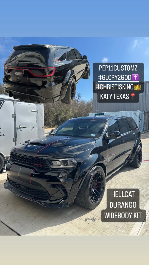 Vicrez Widebody Kit Demon Style vz102524 | FLARES ONLY Dodge Durango 2014-2023 - Image 3