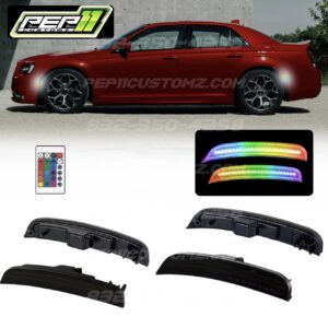 LED RGB Reflectors / Side markers - Chrysler 300 c300