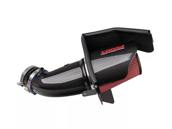 Corsa Performance Cold Air Intake with DryTech Dry Filter;REAL Carbon Fiber HELLCAT 6.2L