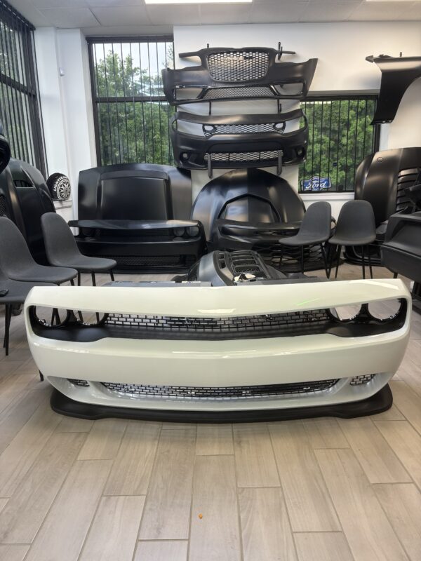 Challenger Hellcat Style Front Bumper fits rt,sxt,scat,etc *WE DO NOT OFFER SHIPPING FOR BUMPERS/HOODS; LOCAL PICKUP ONLY* - Image 2