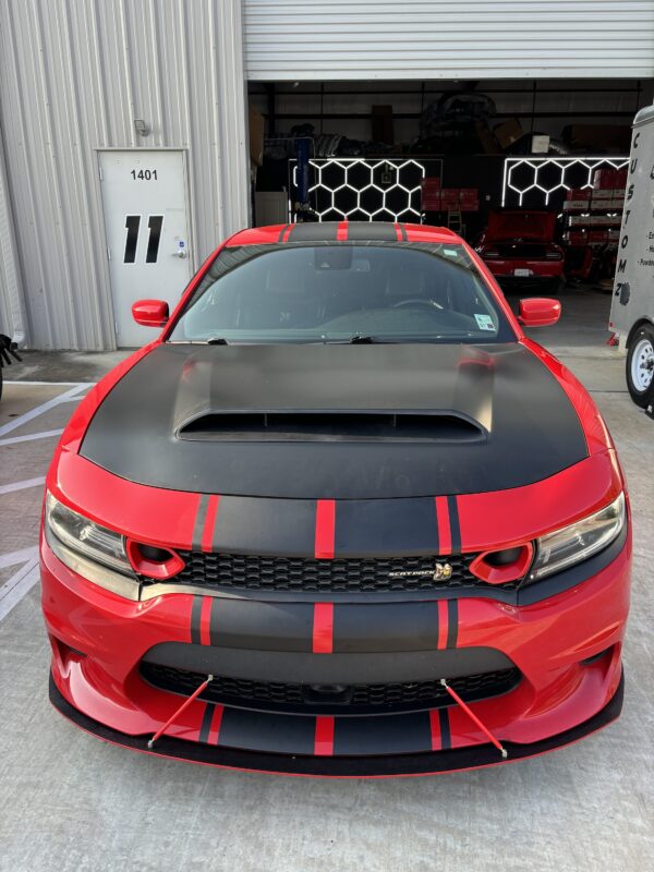 CHARGER DEMON STYLE HOOD FITS 2015+ ALL MODELS *WE DO NOT OFFER SHIPPING FOR HOODS OR BUMPERS* - Image 3