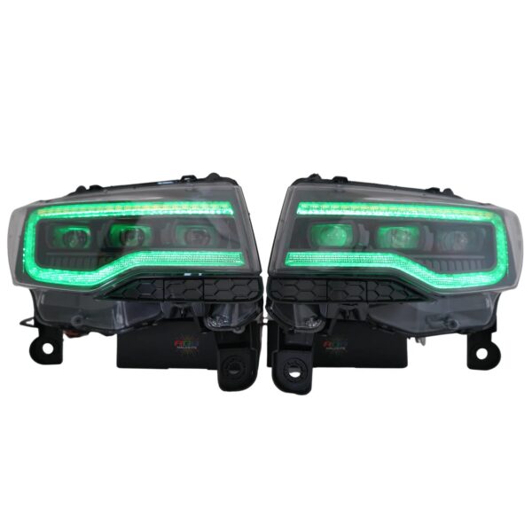 JEEP GRAND CHEROKEE: MULTICOLOR BUILT MORIMOTO XB HEADLIGHTS (2014-2021) - Image 4