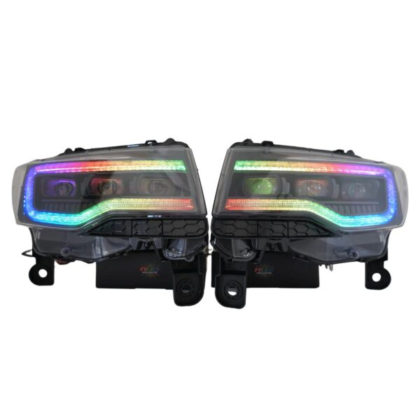 JEEP GRAND CHEROKEE: MULTICOLOR BUILT MORIMOTO XB HEADLIGHTS (2014-2021) - Image 5