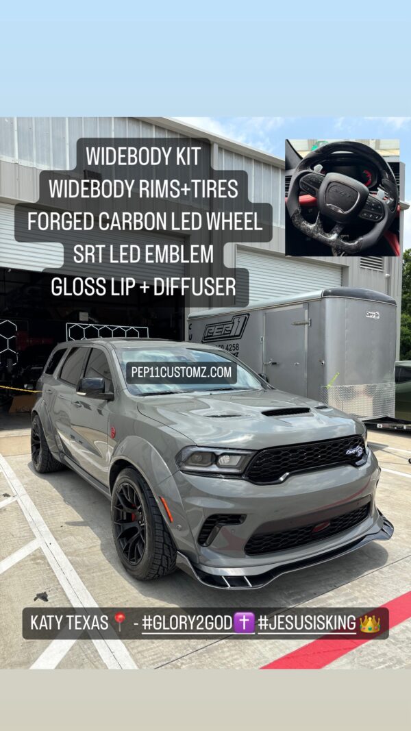 Vicrez Widebody Kit Demon Style vz102524 | FLARES ONLY Dodge Durango 2014-2023 - Image 2