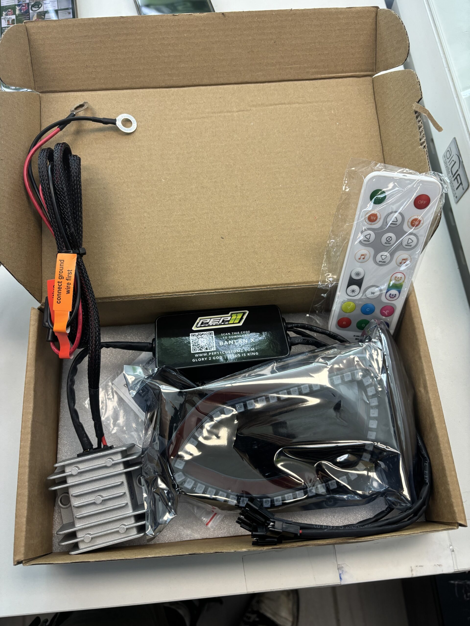 RGB Led Snorkel Inserts-Bluetooth solid Color + Flow - Image 2